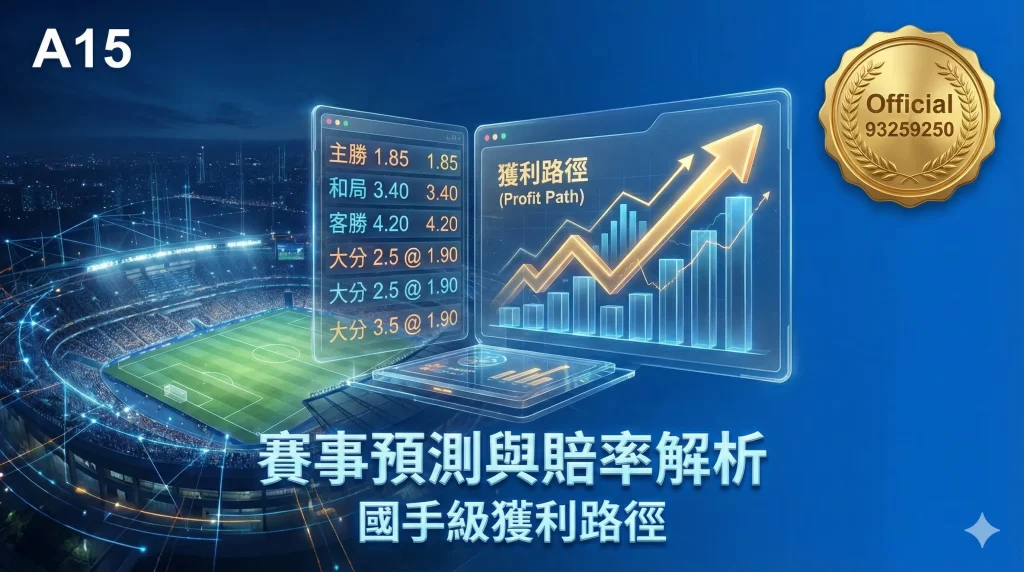 2026 世界盃運彩賽事預測-國手老編即時賠率解析與獲利路徑教學-官方證號 93259250